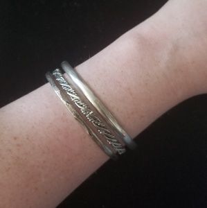 Vintage Silver Bangles